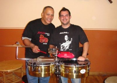 Taller de Percusión Richie Bastar en La Clave 2009